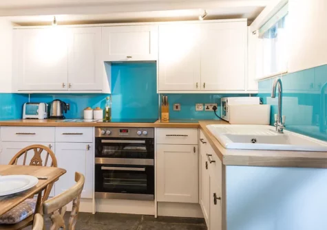 The kitchen at Sea Holly Cottage, Port Isaac