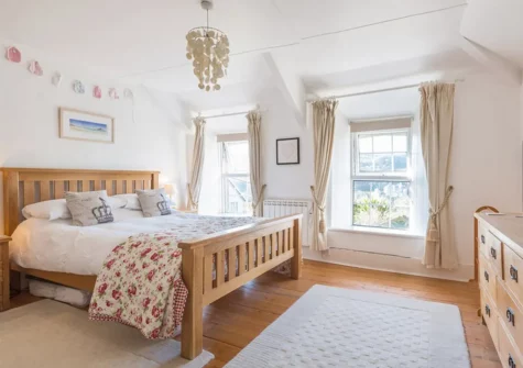 Bedroom #1 at Sea Holly Cottage, Port Isaac
