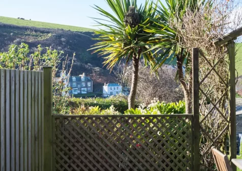 The garden at Sea Holly Cottage, Port Isaac