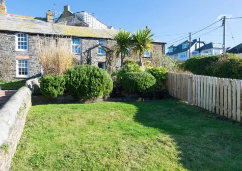 The garden at Sea Holly Cottage, Port Isaac