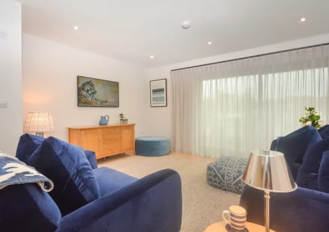The living area at Sea-Holly, Harlyn