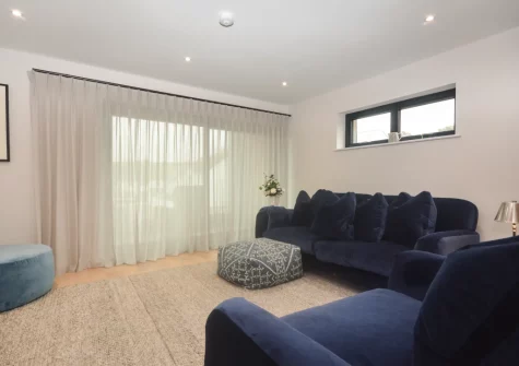 The living area at Sea-Holly, Harlyn