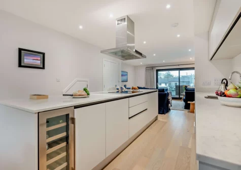 The kitchen at Sea-Holly, Harlyn