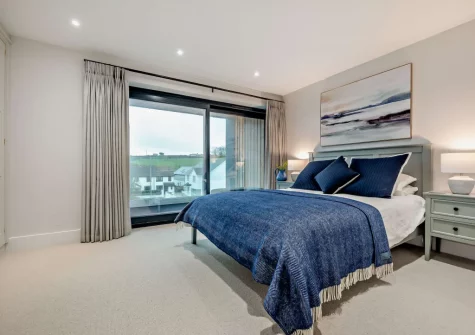 Bedroom #1 at Sea-Holly, Harlyn