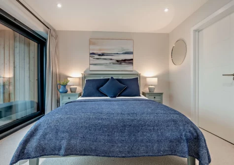 Bedroom #1 at Sea-Holly, Harlyn