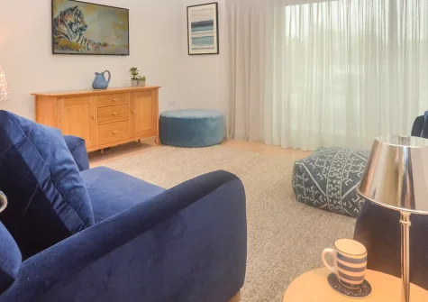 Sea-Holly, Harlyn is a stunning two-bedroom beachside apartment just 50m from Harlyn Bay's golden sands. Enjoy modern comforts, private balconies, and direct access to South West Coast Path—perfect for families seeking coastal charm and adventure.