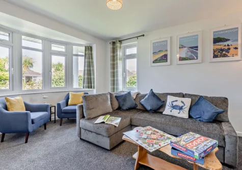 The living room at Sea Mist, Braunton