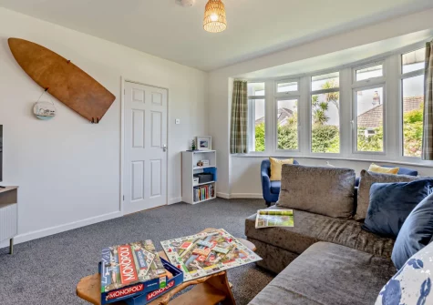 The living room at Sea Mist, Braunton