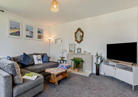 The living room at Sea Mist, Braunton