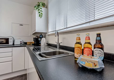 The kitchen at Sea Mist, Braunton