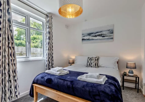 Bedroom #1 at Sea Mist, Braunton