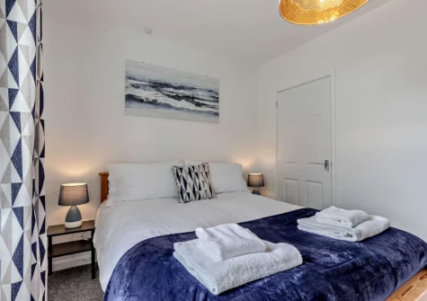 Bedroom #1 at Sea Mist, Braunton