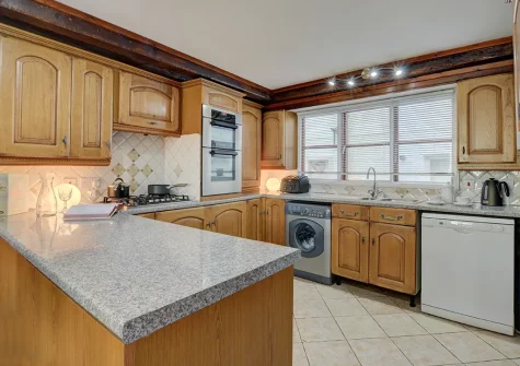 The kitchen at Sea Reach, Looe