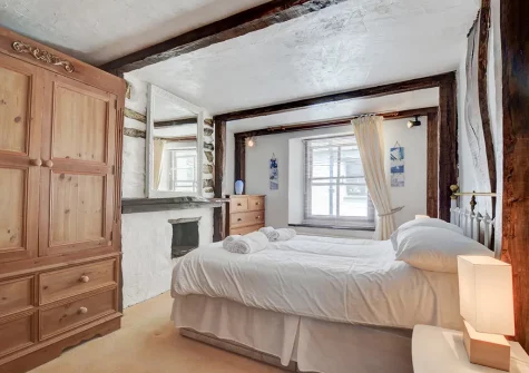 Bedroom #1 at Sea Reach, Looe