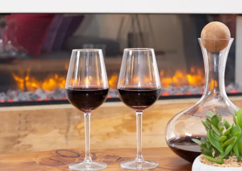 The living room at Sea Renity, Padstow