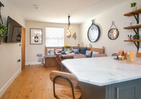 The kitchen & dining area at Sea Renity, Padstow