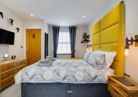 Bedroom #1 at Sea Renity, Padstow