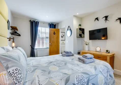 Bedroom #1 at Sea Renity, Padstow