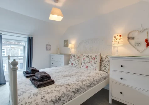 Bedroom #1 at Sea Salt Cottage, Porthleven