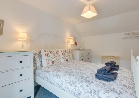 Bedroom #1 at Sea Salt Cottage, Porthleven