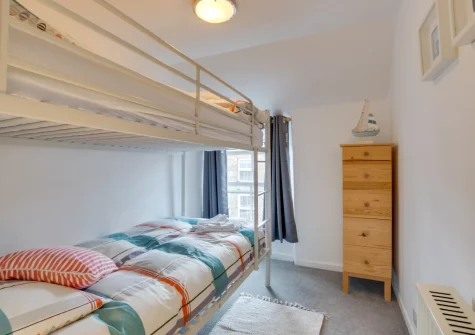 Bedroom #2 at Sea Salt Cottage, Porthleven