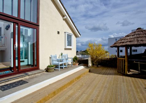 Outside Sea Salt Lodge, Torquay