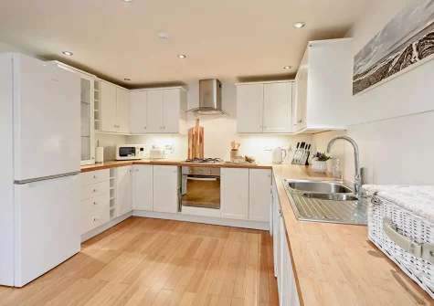 The kitchen at Sea Spray, Appledore