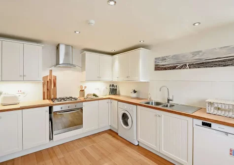 The kitchen at Sea Spray, Appledore