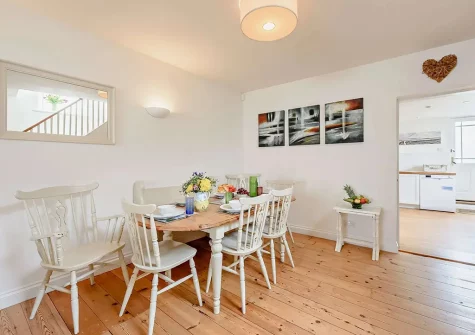 The dining area at Sea Spray, Appledore
