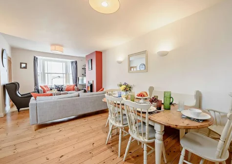 The dining area at Sea Spray, Appledore