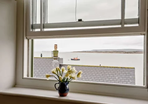 the view from edroom #3 at Sea Spray, Appledore