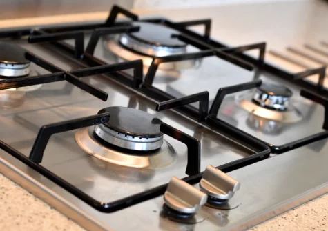 The kitchen at Sea Spray, Westward Ho!