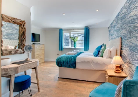 Bedroom #1 at Sea Spray, Westward Ho!