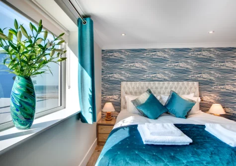 Bedroom #1 at Sea Spray, Westward Ho!