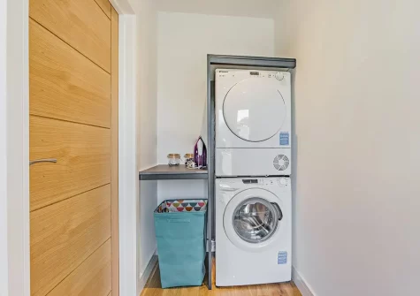 The utility room at Sea Vista, Appledore