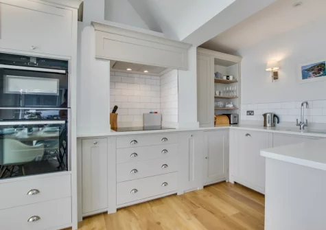The kitchen at Seacroft, Polruan