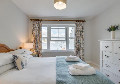 Bedroom #2 at Seacroft, Polruan