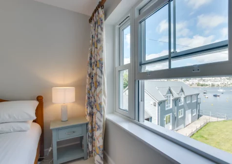 Bedroom #2 at Seacroft, Polruan