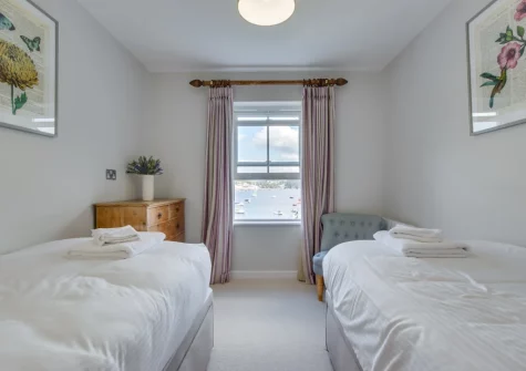 Bedroom #3 at Seacroft, Polruan