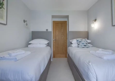 Bedroom #3 at Seacroft, Polruan