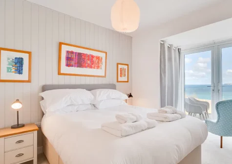 Bedroom #1 at Seacroft, Port Isaac