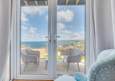 Bedroom #1 at Seacroft, Port Isaac