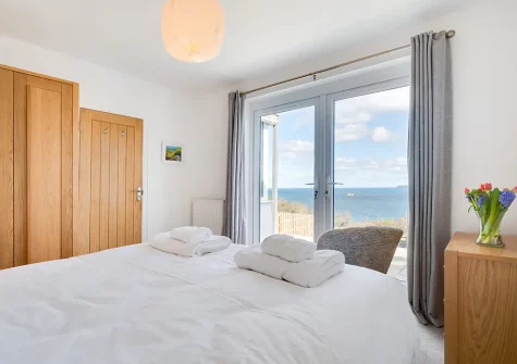Bedroom #2 at Seacroft, Port Isaac