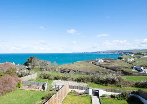 Enjoy the panoramic & far reaching sea view when you stay at Seacroft, Port Isaac