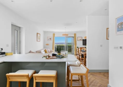 The kitchen at Seacroft, Torquay