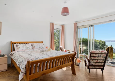 Bedroom #1 at Seacroft, Torquay