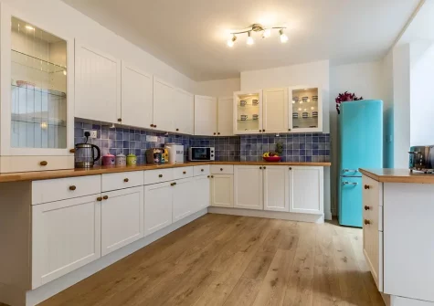 The kitchen at Seadrift, Westward Ho!