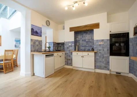 The kitchen at Seadrift, Westward Ho!