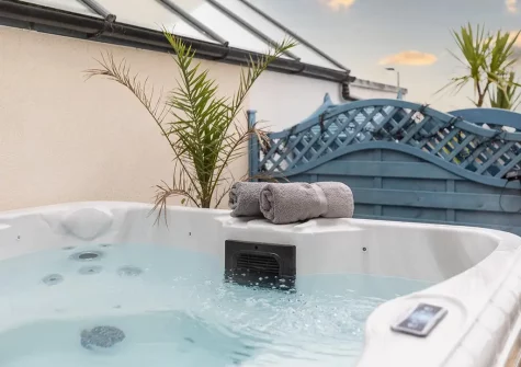 The hot tub at Seadrift, Westward Ho!