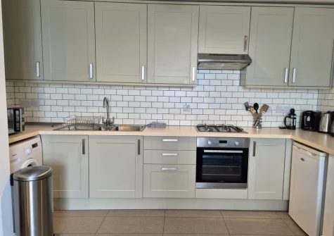 The kitchen at Seafever, Ilfracombe